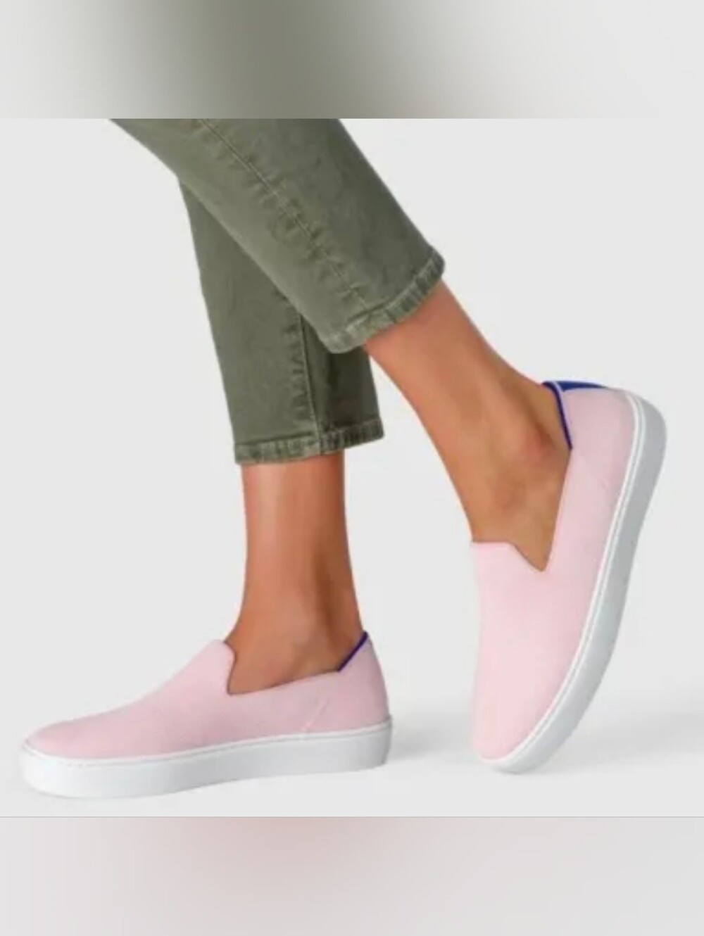 Rothy's Slip On Sneaker in Lilac Whisper Size 8